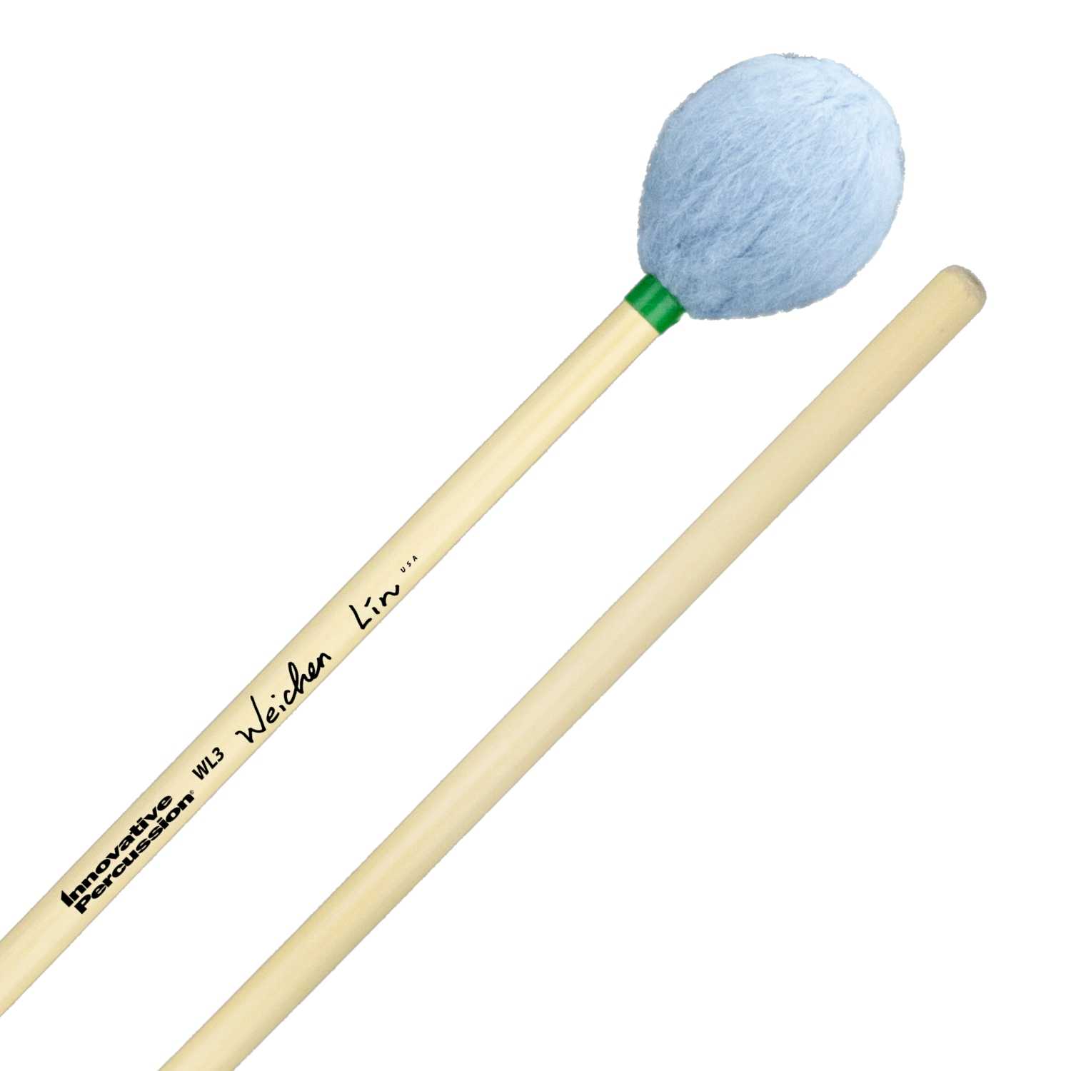 Innovative Percussion 林威震(WeiChen-Lin )簽名系列 WL3 中軟(Med. Soft) 藤柄 馬林巴琴槌