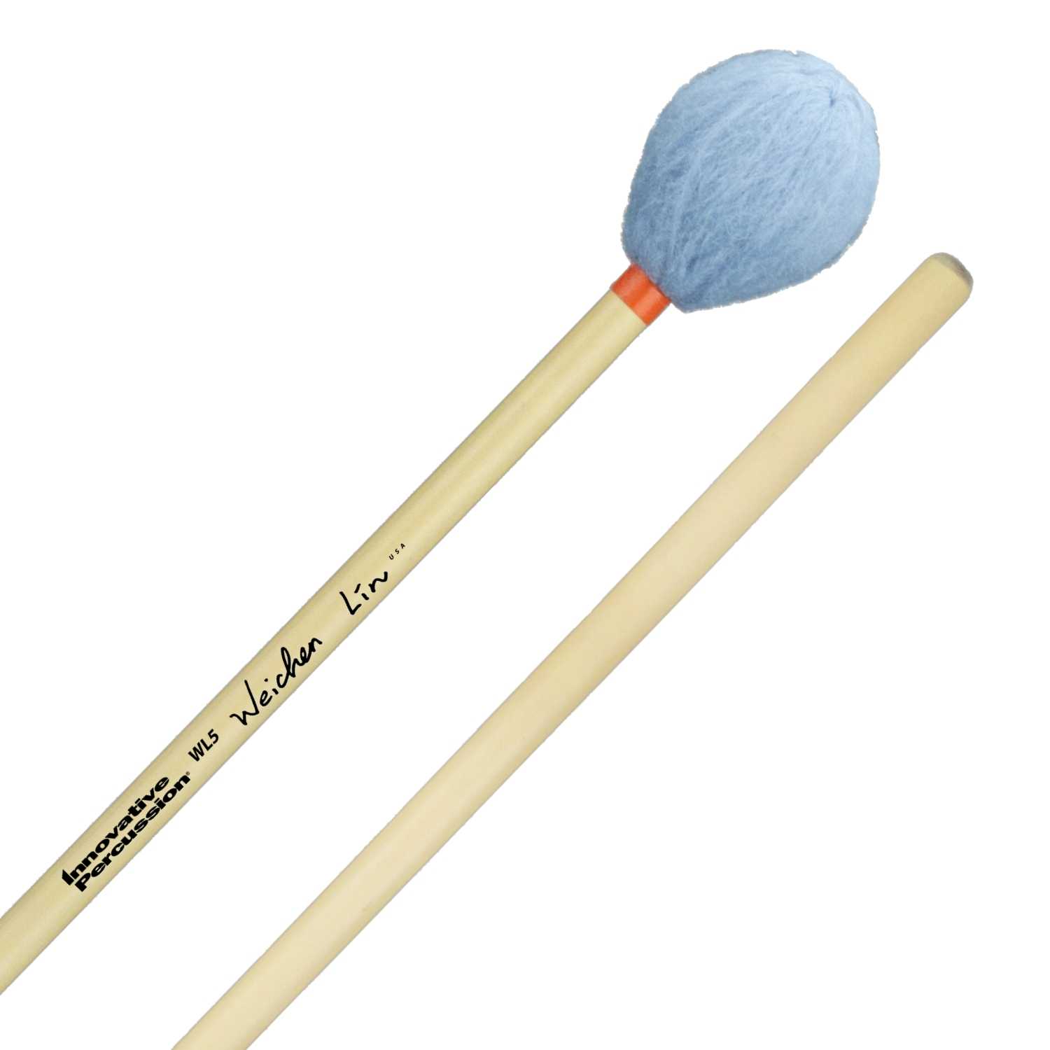 Innovative Percussion 林威震(WeiChen-Lin )簽名系列 WL5 中硬(Med. Hard) 藤柄 馬林巴琴槌