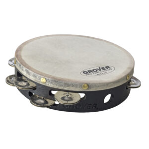 Grover Pro Percussion Projection-Plus™系列 T2/GS-8 天然獸皮 雙排 德國銀鈴片 八吋鈴鼓