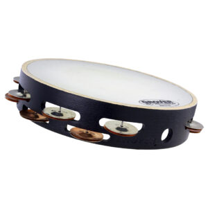 Grover Pro Percussion X-Series™系列 T2/GSPH-X 合成鼓皮 雙排 銅銀鈴片 十吋鈴鼓