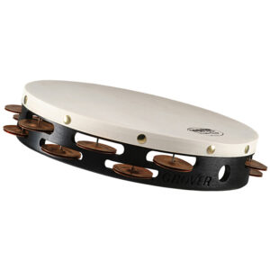 Grover Pro Percussion Projection-Plus™系列 T2/PHBR 天然獸皮 雙排 磷青銅鈴片 十吋鈴鼓