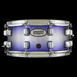Grover Pro Percussion Custom系列 100%美製 6.5×14吋 紫銀蔥漸層 楓木小鼓
