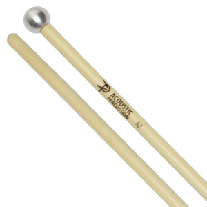 Acoustic Percussion Metallic系列 A2 15.5mm 鋁頭 藤柄 鐘琴槌