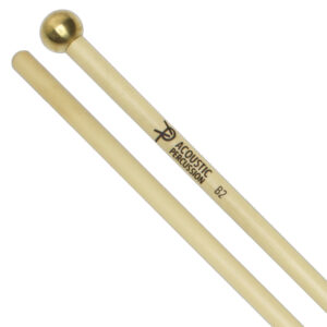 Acoustic Percussion Metallic系列 B2 15.5mm 銅頭 藤柄 鐘琴槌
