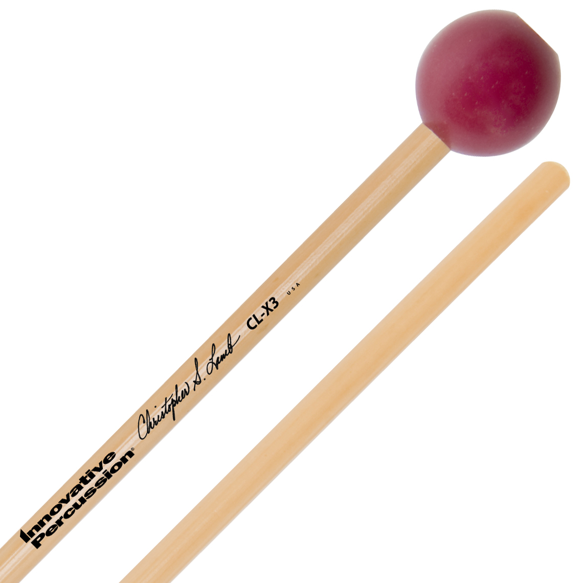 Innovative Percussion Christopher Lamb簽名系列 CL-X3 藤柄 高音木琴槌