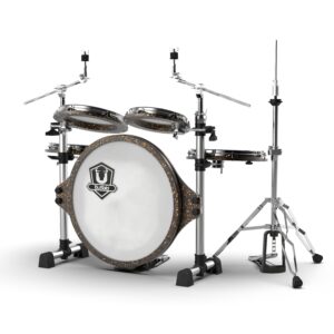 BUFFALO Roadster系列 RS-522RSH 5-Piece 古銅 旅行 便攜 摺疊 全配 鼓組(含踏板及HH架)