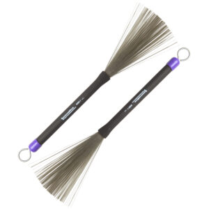 Innovative Percussion Brushes系列 WBR-1 橡膠柄 中等 金屬鼓刷