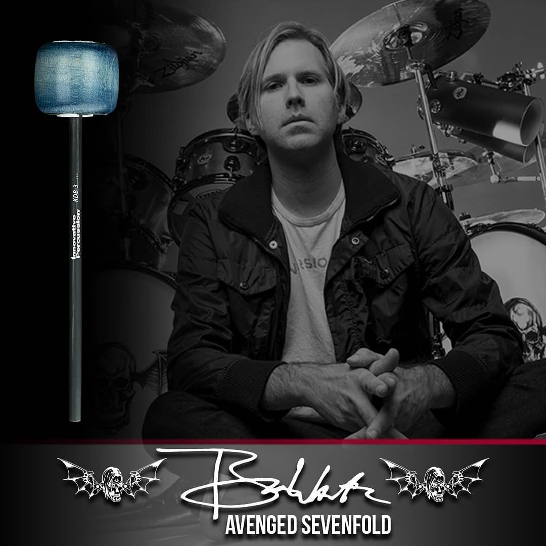 Innovative Percussion Kick Drum Beaters系列 Brooks Wackerman簽名 KDB-3 大鼓鼓槌:圖片 2
