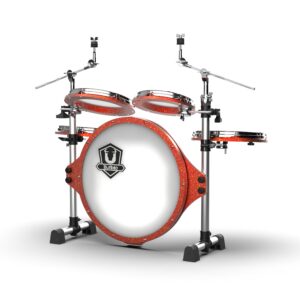 BUFFALO Roadster系列 RS-522RS 5-Piece 鎏金紅 旅行 便攜 摺疊 鼓組