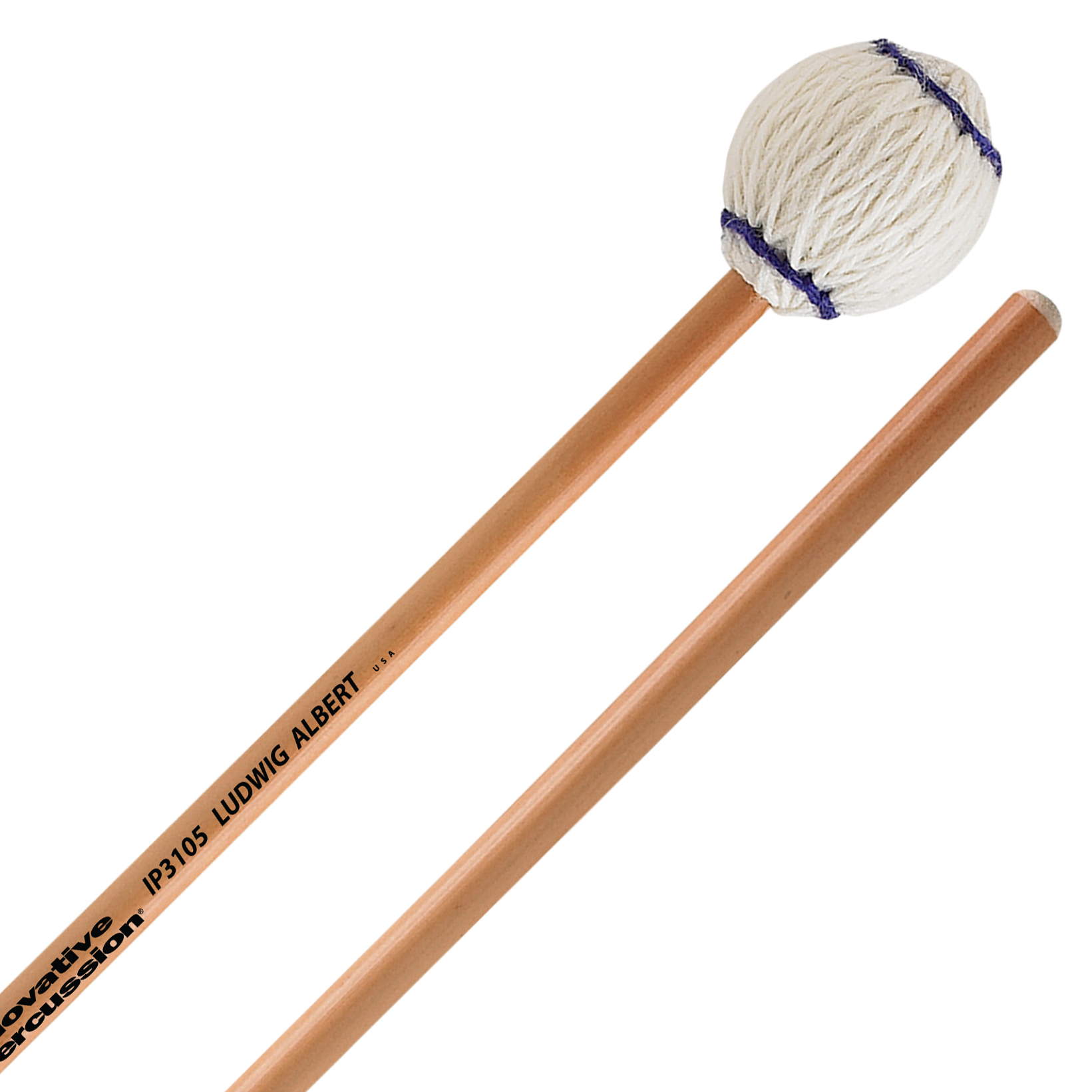Innovative Percussion Ludwig Albert簽名系列 IP3105 中等(Med.) 藤柄 馬林巴琴槌