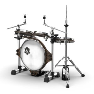 BUFFALO Roadster系列 RS-518RSH 5-Piece 古銅 旅行 便攜 摺疊 全配 鼓組(含踏板及HH架)