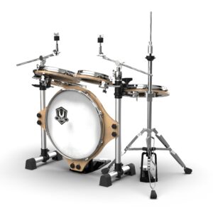 BUFFALO Roadster系列 RS-518RSH 5-Piece 經典原木 旅行 便攜 摺疊 全配 鼓組(含踏板及HH架)