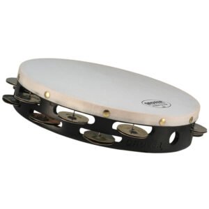 🇺🇸Grover Pro Percussion Hybrid系列 T2/HS 天然獸皮 雙排 德國銀&焠火銀鈴片 十吋鈴鼓